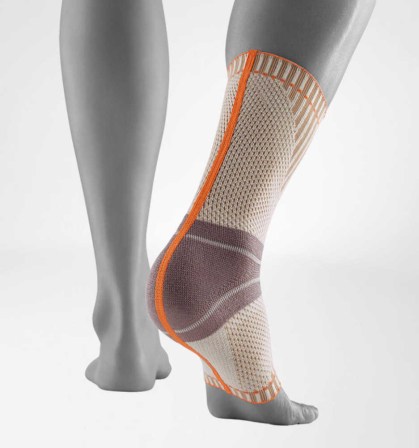 bauerfeind, enkelbandage, outdoor, wandelen, hardlopen